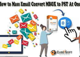 How Can I Convert Several MBOX Files to An Outlook PST File Type?